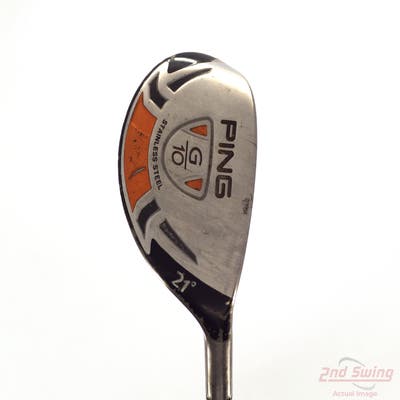 Ping G10 Hybrid 3 Hybrid 21° Grafalloy ProLaunch Red Hybrid Graphite Stiff Right Handed 40.0in