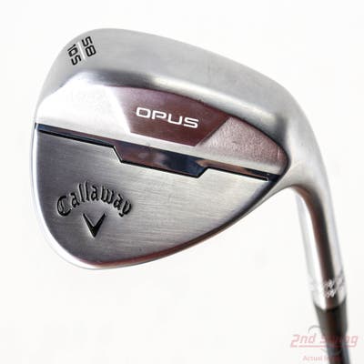Callaway Opus Brushed Chrome Wedge Lob LW 58° 10 Deg Bounce S Grind UST Recoil Dart HDC 65 Graphite Wedge Flex Right Handed 35.25in