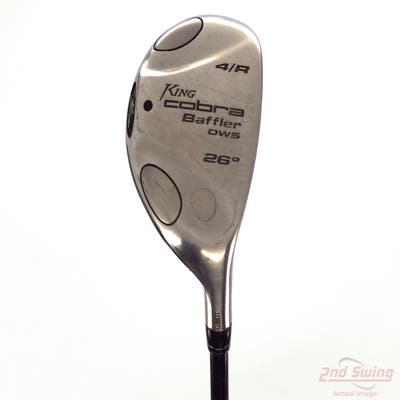 Cobra Baffler DWS Hybrid 4 Hybrid 26° Stock Graphite Shaft Graphite Senior Right Handed 40.25in