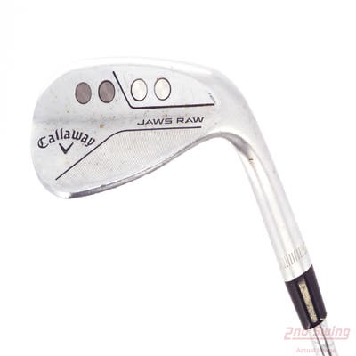 Callaway Jaws Raw Chrome Wedge Sand SW 56° 10 Deg Bounce S Grind Dynamic Gold Spinner TI 115 Steel Wedge Flex Right Handed 35.25in