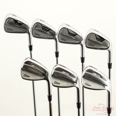 Titleist 2021 T200 T100S Combo Iron Set 4-PW Project X LZ 6.0 Steel Stiff Right Handed STD