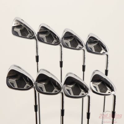 Ping G430 Iron Set 4-PW GW AWT 2.0 Steel Stiff Right Handed Black Dot +1/4"