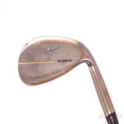 Mint Mizuno T24 Denim Copper Wedge Sand SW 56° 8 Deg Bounce V Grind Dynamic Gold Tour Issue S400 Steel Stiff Right Handed 35.75in