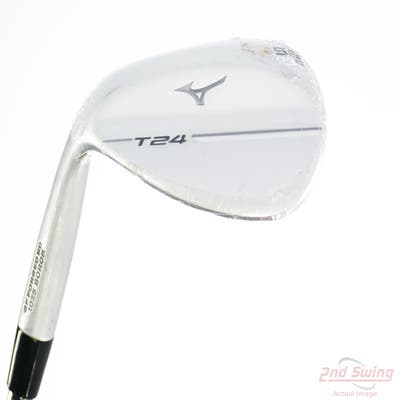 Mint Mizuno T24 Soft Satin Wedge Lob LW 58° 8 Deg Bounce C Grind Dynamic Gold Tour Issue S400 Steel Stiff Left Handed 35.75in
