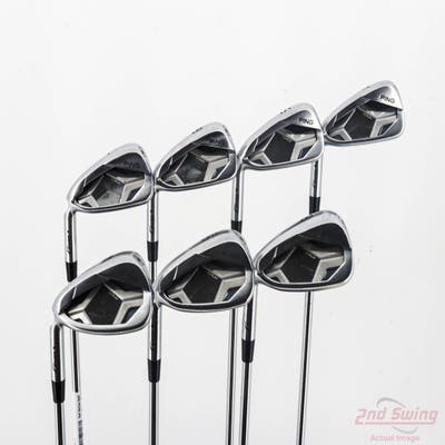 Ping G430 Iron Set 4-PW AWT 2.0 Steel Stiff Left Handed Black Dot +1/4"