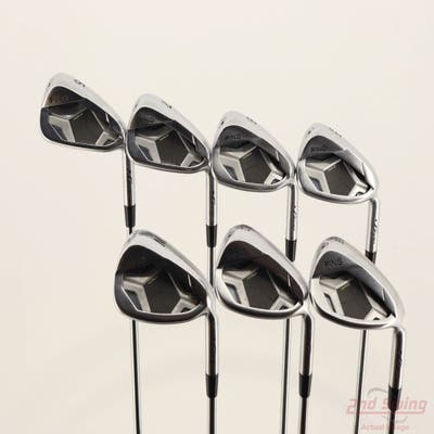 Ping G430 Iron Set 6-PW GW LW AWT 2.0 Steel Stiff Right Handed Black Dot +1/4"
