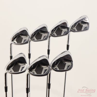 Ping G430 Iron Set 5-PW GW AWT 2.0 Steel Regular Left Handed Black Dot +1/4"
