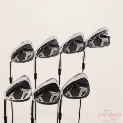 Ping G430 Iron Set 5-PW GW AWT 2.0 Steel Stiff Left Handed Black Dot +1/4"