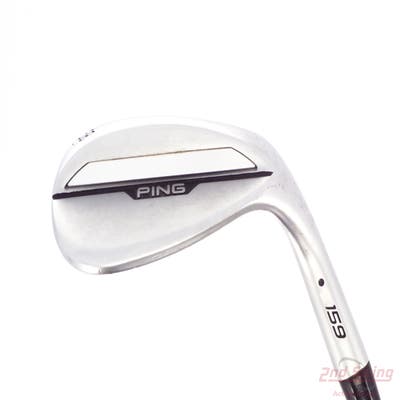 Ping s159 Chrome Wedge Lob LW 58° 8 Deg Bounce H Grind Ping Z-Z115 Steel Wedge Flex Right Handed Black Dot 35.25in