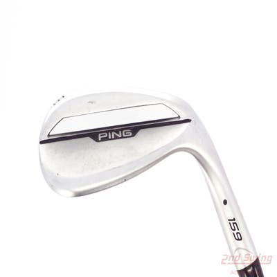 Ping s159 Chrome Wedge Lob LW 58° 6 Deg Bounce T Grind Ping Z-Z115 Steel Wedge Flex Right Handed Black Dot 35.0in