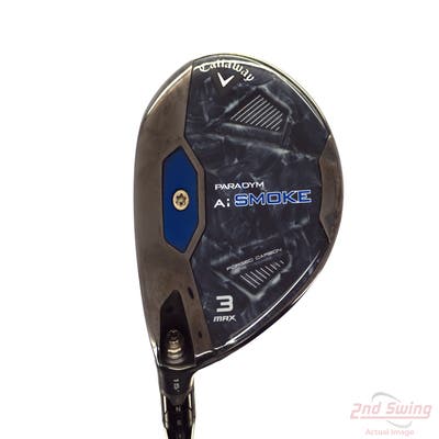 Callaway Paradym Ai Smoke Max Fairway Wood 3 Wood 3W 15° Project X EvenFlow Green 55 Graphite Ladies Left Handed 42.0in