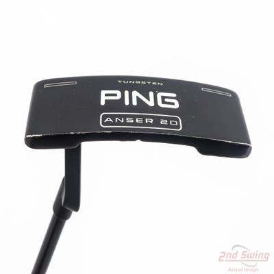 Ping 2023 Anser 2D Putter Slight Arc Graphite Left Handed Black Dot 35.0in