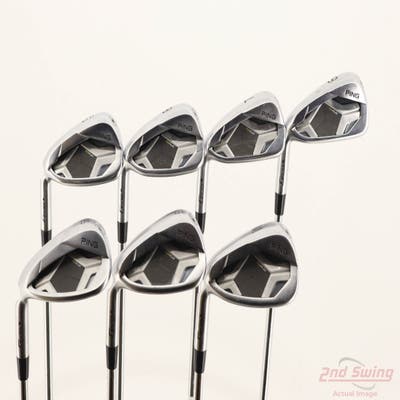 Ping G430 Iron Set 6-PW GW LW AWT 2.0 Steel Regular Left Handed Black Dot +1/4"