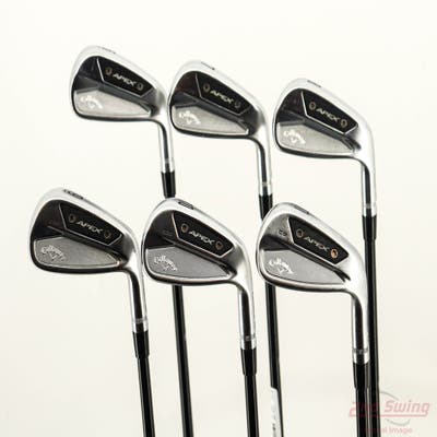 Callaway Apex CB 24 Iron Set 6-PW AW Mitsubishi MMT 95 Graphite Stiff Right Handed STD