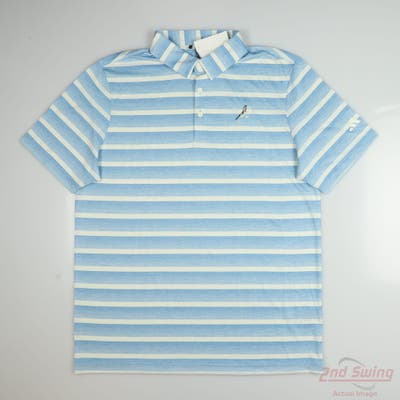 New W/ Logo Mens Adidas Polo X-Large XL Multi MSRP $67