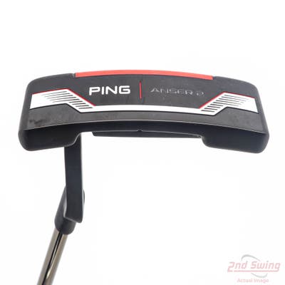 Ping 2021 Anser 2 Putter Slight Arc Steel Left Handed Black Dot 35.25in
