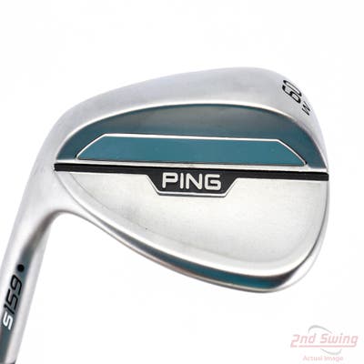 Ping s159 Chrome Wedge Lob LW 60° 14 Deg Bounce W Grind Ping Z-Z115 Steel Wedge Flex Left Handed Black Dot 35.0in