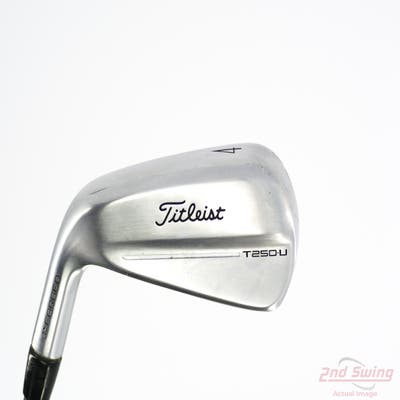 Titleist 2025 T250U Utility Iron 4 Utility Project X HZRDUS Black Gen5 80HY Graphite Stiff Left Handed 39.5in