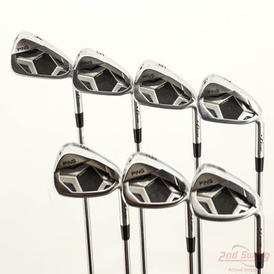 Ping G430 Iron Set 4-PW AWT 2.0 Steel Stiff Right Handed Black Dot +1/4"