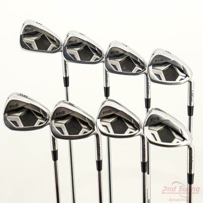 Ping G430 Iron Set 5-PW GW LW AWT 2.0 Steel Stiff Right Handed Black Dot +1/4"