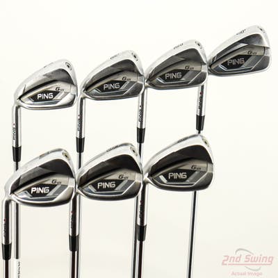 Ping G425 Iron Set 4-PW True Temper Elevate MPH 95 Steel Stiff Left Handed Red dot +1/4"
