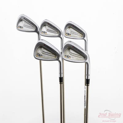 Adams Idea Pro Gold Iron Set 5-9 Iron True Temper Black Gold Steel Stiff Right Handed STD