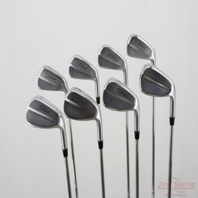 Mint Titleist 2025 T250 Iron Set 4-PW AW True Temper AMT White S300 Steel Stiff Right Handed -1/4"