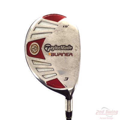 TaylorMade 2007 Burner Steel Fairway Wood 3 Wood 3W 15° TM Reax Superfast 50 Graphite Stiff Right Handed 43.5in