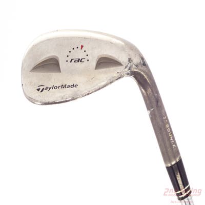 TaylorMade Rac Chrome Wedge Lob LW 60° 7 Deg Bounce Stock Steel Shaft Steel Wedge Flex Right Handed 35.5in
