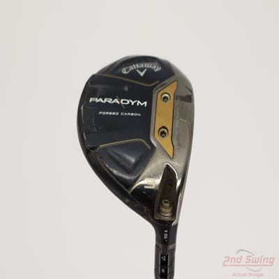 Callaway Paradym Fairway Wood 3 Wood 3W 15° Project X Denali Charcoal 70 Graphite X-Stiff Right Handed 43.25in