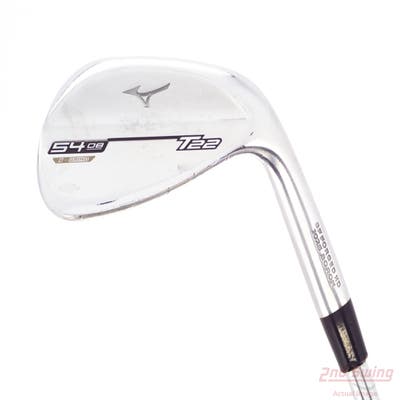 Mizuno T22 Satin Chrome Wedge Sand SW 54° 8 Deg Bounce D Grind Dynamic Gold Tour Issue S400 Steel Stiff Right Handed 35.5in