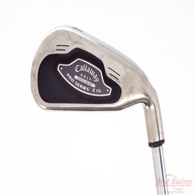 Callaway X-16 Pro Series Single Iron 4 Iron True Temper Dynamic Gold Steel Stiff Right Handed -2 Degrees Flat 38.25in