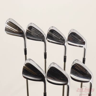 TaylorMade P-790 Iron Set 4-PW UST Mamiya Recoil 95 F4 Graphite Stiff Right Handed STD