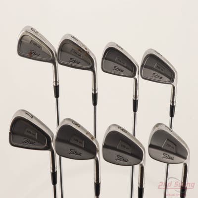Titleist 735.CM Chrome Iron Set 3-PW True Temper Dynamic Gold S300 Steel Stiff Right Handed +1/2"
