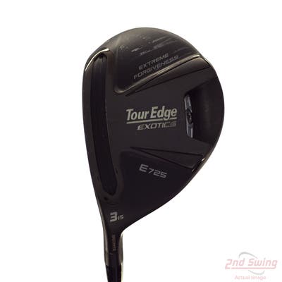 Tour Edge Exotics E725 Fairway Wood 3 Wood 3W 15° Project X Cypher 2.0 40 Graphite Senior Left Handed 43.0in