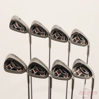 Ping G15 Iron Set 4-PW GW Ping AWT Steel Regular Right Handed Green Dot +1/4"