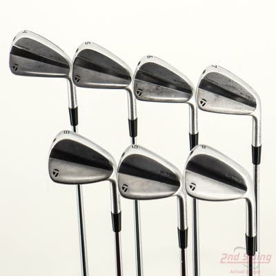 TaylorMade 2023 P790 Iron Set 4-PW True Temper Dynamic Gold Mid X100 Tour Issue Steel X-Stiff Right Handed STD