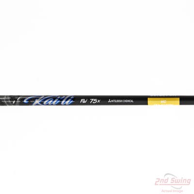 Used W/ TaylorMade RH Adapter Mitsubishi Golf Kai'li Blue DarkWave 75 Fairway Shaft X-Stiff 42.75in