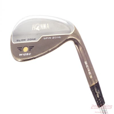 Honma Beres W105C Wedge Lob LW 58° 12 Deg Bounce True Temper DG Spinner Onyx Steel Wedge Flex Right Handed 35.5in