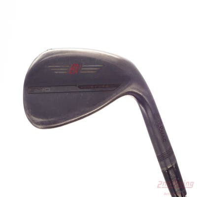 Titleist Vokey SM10 Jet Black Wedge Sand SW 54° 10 Deg Bounce S Grind Stock Steel Shaft Steel Stiff Right Handed 35.5in