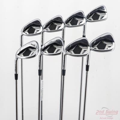 Ping G430 Iron Set 5-PW GW LW AWT 2.0 Steel Stiff Left Handed Black Dot +1/4"