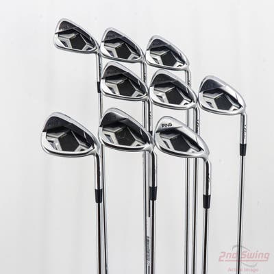 Ping G430 Iron Set 4-PW GW LW AWT 2.0 Steel Stiff Right Handed Black Dot +1/4"