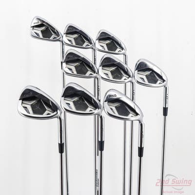 Ping G430 Iron Set 4-PW GW LW AWT 2.0 Steel Stiff Right Handed Black Dot +1/4"