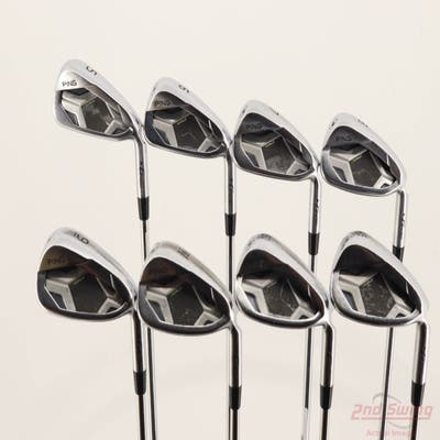 Ping G430 Iron Set 5-PW AW GW AWT 2.0 Steel Regular Right Handed Black Dot +1/4"