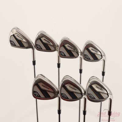 Callaway Mavrik Iron Set 5-PW AW True Temper XP 95 Black S300 Steel Stiff Right Handed STD