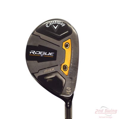 Callaway Rogue ST Max Fairway Wood 3 Wood HL 16.5° Project X HZRDUS Smoke Red RDX 60 Graphite Regular Right Handed 43.5in