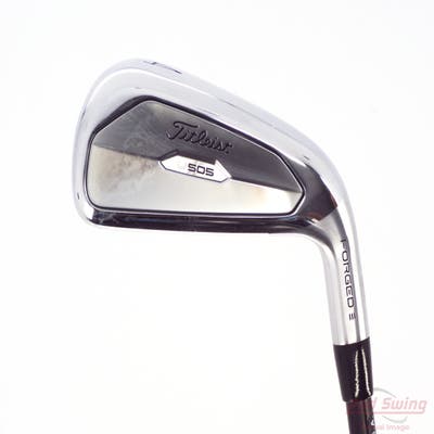 Titleist 2023 U 505 Utility Utility Iron 4 Utility True Temper Onyx AMT White Steel Stiff Right Handed 38.5in