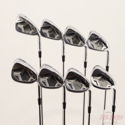 Ping G430 Iron Set 4-PW GW AWT 2.0 Steel Stiff Right Handed Black Dot +1/4"