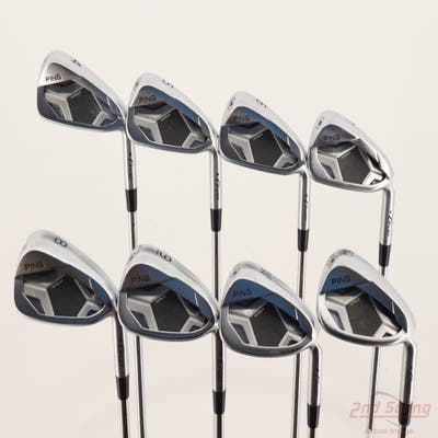Ping G430 Iron Set 4-PW GW AWT 2.0 Steel Stiff Right Handed Black Dot +1/4"