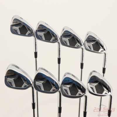 Ping G430 Iron Set 4-PW GW AWT 2.0 Steel Stiff Right Handed Black Dot +1/4"